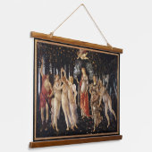 La Primavera Spring Botticelli Hangend Wandkleed (Gebogen)