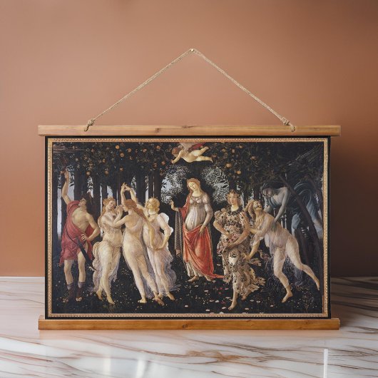 La Primavera Spring Botticelli Hangend Wandkleed