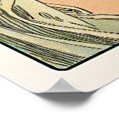 La primevère France  Wall Art Nouveau 1899 Poster (Hoek)