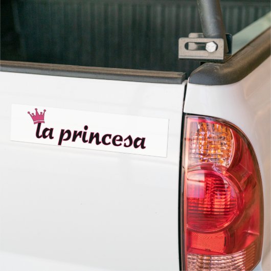 la princesa bumpersticker (Op Truck)