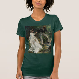 La Promenade Renoir Couple Wing Painting Art T-shirt