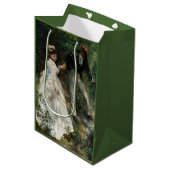La Promenade Renoir Impressionist Painting Art Medium Cadeauzakje (Voorkant Gekanteld)
