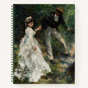 La Promenade Renoir Impressionist Painting Art Notitieboek