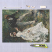 La Promenade Renoir Impressionist Painting Art Tissuepapier (Craft)