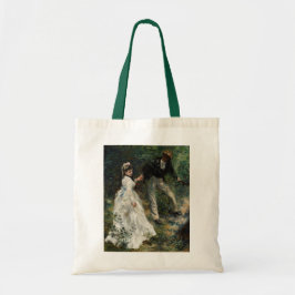 La Promenade Renoir Schilderen Fine Art Canvas tas