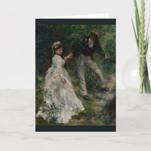 La Promenade van Pierre-Auguste Renoir 1870 Kaart