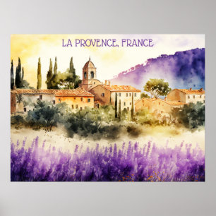 La Provence Frankrijk Schilderij Poster