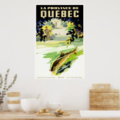 La Province de Quebec Poster (Keuken)