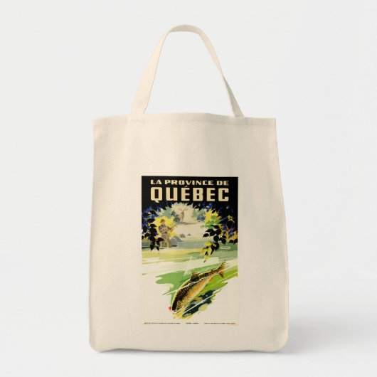 La Province de Quebec Tote Bag (Voorkant)