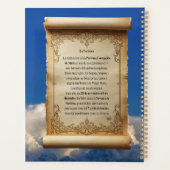 La Purísima en Nicaragua - Virgen María Inmaculada Planner (Achterkant)