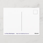 La Push Sunset Briefkaart (Achterkant)