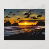 La Push Sunset Briefkaart (Voorkant)