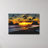 La Push Sunset Canvas Afdruk (Voorkant)