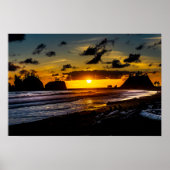 La Push Sunset Poster (Voorkant)