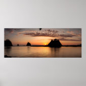 La Push, Washington. Panorama Poster (Voorkant)