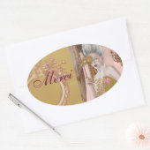 La question c'est voulez-vous Bedankt Stickers (Envelop)