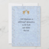 La Quineanera 15e verjaardagsfeest uitnodiging (Achterkant)