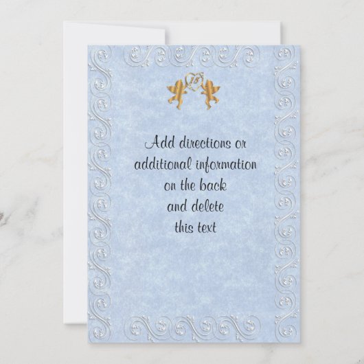 La Quineanera 15e verjaardagsfeest uitnodiging (Achterkant)