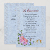 La Quineanera 15e verjaardagsfeest uitnodiging (Voorkant / Achterkant)