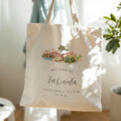 La Quinta Desert Wedding Welcome Tote Bag