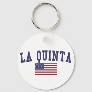 La Quinta US-vlag Sleutelhanger