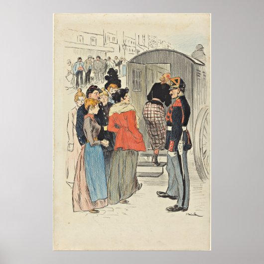 La Rafle-1893, ingediend door Theophile Alexandre Poster (Voorkant)