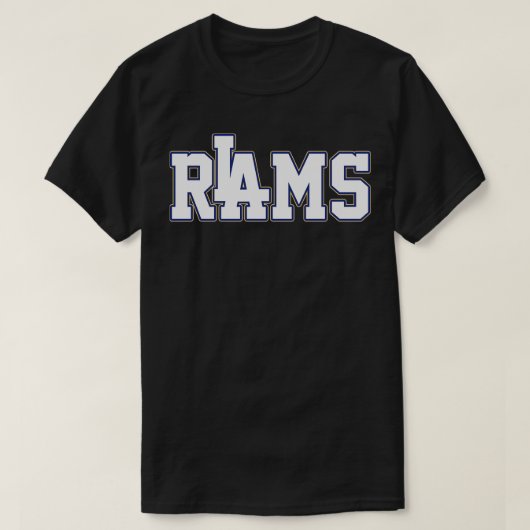 LA Rams T-shirt (Design voorkant)