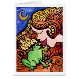 La Rana/The Frog Loteria Card