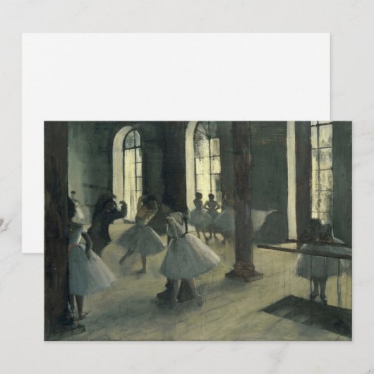 La Ré pé tition au Foyer de la Danse | Edgar Deg (Voorkant / Achterkant)