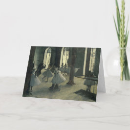 La Ré pé tition au Foyer de la Danse | Edgar Deg Kaart