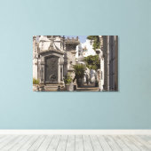 La Recoleta begraafplaats in Buenos Aires Canvas Afdruk (Insitu (Houten vloer))