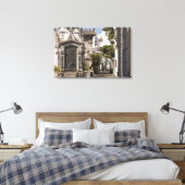 La Recoleta begraafplaats in Buenos Aires Canvas Afdruk (Insitu (Slaapkamer))