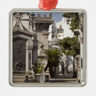 La Recoleta begraafplaats in Buenos Aires Metalen Ornament