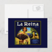 La Reina Briefkaart (Voorkant / Achterkant)
