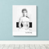 La Reina Canvas Print (Insitu (Houten vloer))