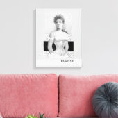 La Reina Canvas Print (Insitu (Woonkamer))