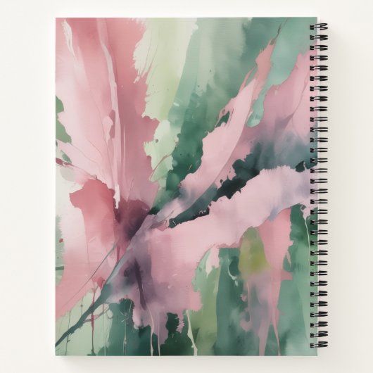 La Reina de las Flores Notitieboek (Achterkant)