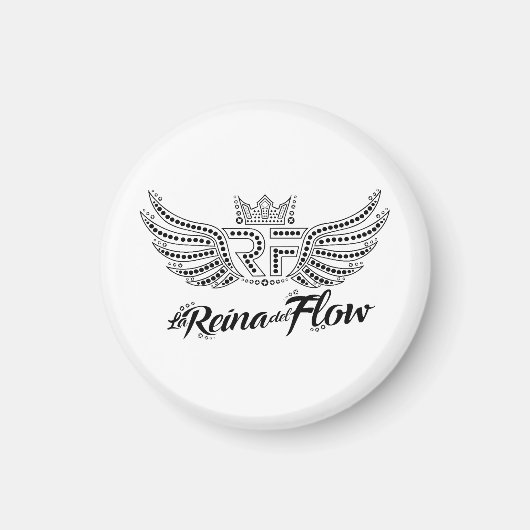 la reina del flow magneet (Voorkant)