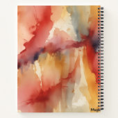 La Reina del Vapor Notitieboek (Achterkant)