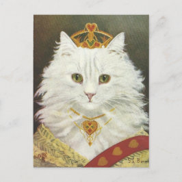 La reine chat briefkaart