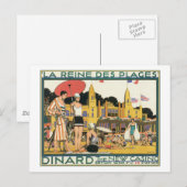 La Reine de Plages dinard het nieuwe casino Briefkaart (Voorkant / Achterkant)