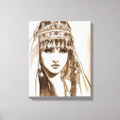 LA REINE DIHYA CANVAS AFDRUK (Voorkant)