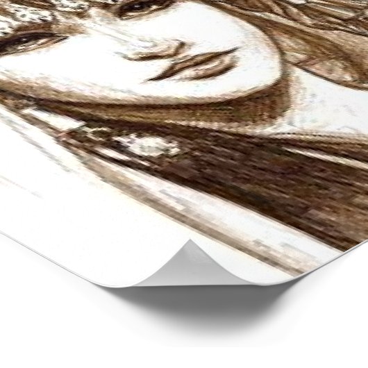 LA REINE DIHYA POSTER (Hoek)