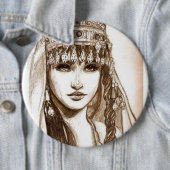 LA REINE DIHYA RONDE BUTTON 6,0 CM (In situ)