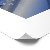 La rencontre - De vergadering (blauwe versie) Poster (Hoek)