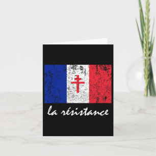 La Resistance The French Flag France Paris Wwii T Kaart