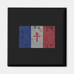 La Resistance The French Flag France Paris Wwii T Magneet