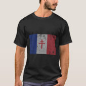 La Resistance The French Flag France Paris Wwii T T-shirt (Voorkant)