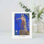 La Retour Mode Bord van George Barbier Briefkaart (Staand voorkant)