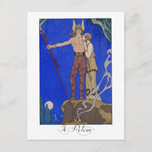 La Retour Mode Bord van George Barbier Briefkaart